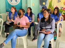 Continúa con líderes, la socialización del proyecto Bulevar de Oriente