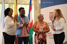 Homenaje a la población víctima del conflicto armado 
