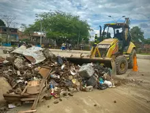 Con plan de choque se han recogido 7000 toneladas de residuos del espacio público