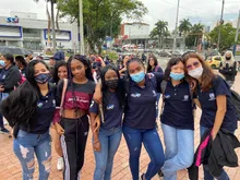 Jóvenes universitarios se fueron de ‘borondo’ por los escenarios deportivos 