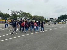 Jóvenes universitarios se fueron de ‘borondo’ por los escenarios deportivos 