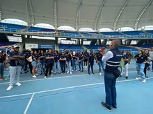 Jóvenes universitarios se fueron de ‘borondo’ por los escenarios deportivos 