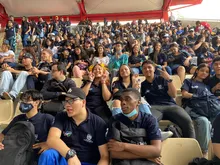 Jóvenes universitarios se fueron de ‘borondo’ por los escenarios deportivos 