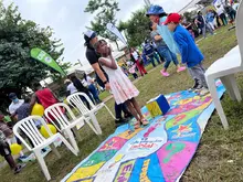 Stand de Educación hizo alarde de los valores en la jornada de  Gobierno al Barrio 