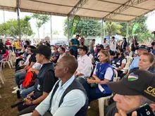 Stand de Educación hizo alarde de los valores en la jornada de  Gobierno al Barrio 