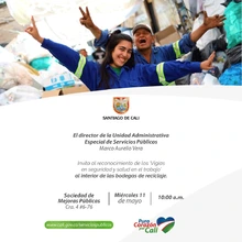 Reconocimiento a los vigías en seguridad y salud en el trabajo