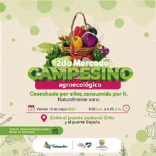Desde el viernes regresan nuestros mercados campesinos con la mejor oferta orgánica y natural
