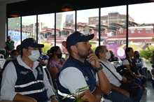 Funcionarios de la Alcaldía también recorren Ciudad Paraíso 