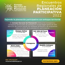 Cali es sede del Encuentro Regional de Planeación Participativa Región Pacífico