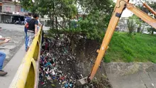 Avanza limpieza de canales de aguas lluvias para reducir riesgos de inundaciones