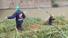 Avanza limpieza de canales de aguas lluvias para reducir riesgos de inundaciones