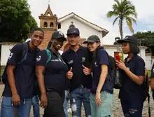 Jóvenes de Todas y Todos a Estudiar, recorrer sitios históricos de Cali