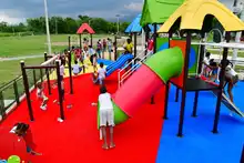 Alcaldía de Cali y Ministerio de Vivienda entregaron nuevo  Parque  "Lago Azul" que beneficiará a la comunidad del oriente de la ciudad. 
