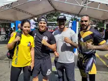 Pata, puño y adrenalina, volaron en la CicloVida