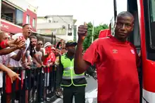 Adrián Ramos, un ídolo plasmado en el corazón y en la pared