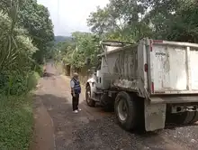 Las Obras de Corazón recuperan las vías del corregimiento de Villacarmelo