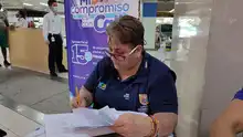 Contribuyentes agradecen la presencia de Hacienda en los centros comerciales