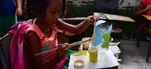 650 beneficiarios de los comedores comunitarios adelantan formación artística