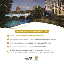 Desde el lunes se abren las votaciones para que Cali siga siendo protagonista en los ‘Premios Óscar del Turismo’
