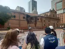 Alcaldía de Cali minimiza riesgos en desplome de muro contiguo a torre mudéjar