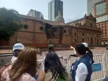 Alcaldía de Cali minimiza riesgos en desplome de muro contiguo a torre mudéjar