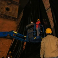 Administración Distrital refuerza la fachada de La Inmaculada en complejo religioso de San Francisco