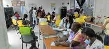 Las mujeres de Ciudadela Recreativa el Pondaje y Charco Azul activan una gran red de apoyo y solidaridad.