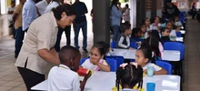 “Queremos consolidar nuestro programa de alimentación escolar como uno de los mejores del país”, alcalde Ospina