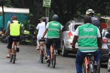 Caleños pedalearon contra el cambio climático