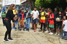 Con actividades lúdicas se fortalece la cultura ciudadana en la Comuna 14