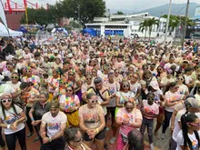 Una ola de colores se tomó la Calle 9