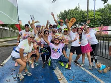 Una ola de colores se tomó la Calle 9