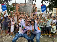 Una ola de colores se tomó la Calle 9
