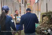 Alcaldía atiende a afectados tras fuertes lluvias 