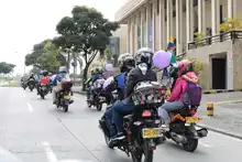 Con una ‘Rodada por Cali segura para mujeres y niñas’ avanza socialización de rutas de atención y prevención de violencias basadas en género