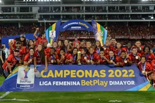 Técnico campeón y goleadora del América de Cali agradecieron apoyo de la Alcaldía 