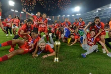 Técnico campeón y goleadora del América de Cali agradecieron apoyo de la Alcaldía 