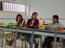 Ruta Pedagógica llegó a la institución educativa Gabriel García Márquez