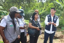 Ediles conocen huertas del Jarillón, trabajo que replicarán en los territorios.