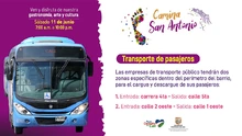 Camina San Antonio tendrá 18 cierres viales