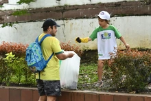 Con ‘Plogging’ la basura fue mandada a recoger
