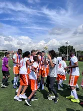 La final de fútbol masculino de Intercolegiados coronó al INEM en prejuvenil
