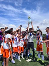 La final de fútbol masculino de Intercolegiados coronó al INEM en prejuvenil