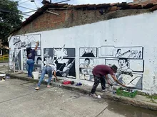En la comuna 16, el arte es la herramienta para reflexionar sobre cultura ciudadana 