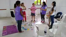 La Castilla se pinta Violeta por la seguridad de la mujeres y niñas