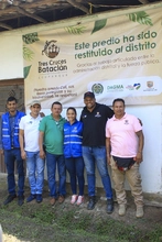 51 mil metros cuadrados fueron restituidos en el Ecoparque Bataclán