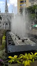 Reparan fuente de agua del Parque de los Poetas para eventos de ciudad