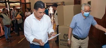 “Invito a todos y todas a participar de la fiesta democrática”: alcalde Ospina, tras ejercer su derecho al voto