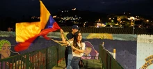 Un domingo de fiesta electoral que se sobrepuso al pesimismo 