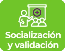 SOCIALIZACIÓN Y VALIDACIÓN DEL MODELO [BOTÓN]